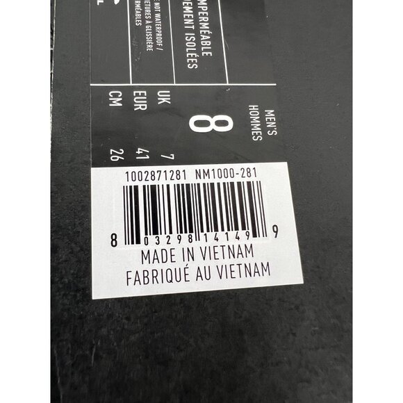 Sorel Caribou Men’s Waterproof Insulated Boots Buff & Black Size 8 - Picture 9 of 10